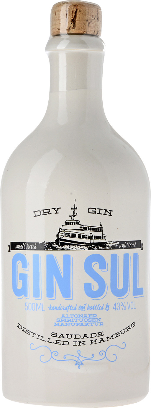 Gin Sul Hamburg Dry Gin 43% 0,5L Gin Sul Hamburg Dry Gin 43% 0,5L