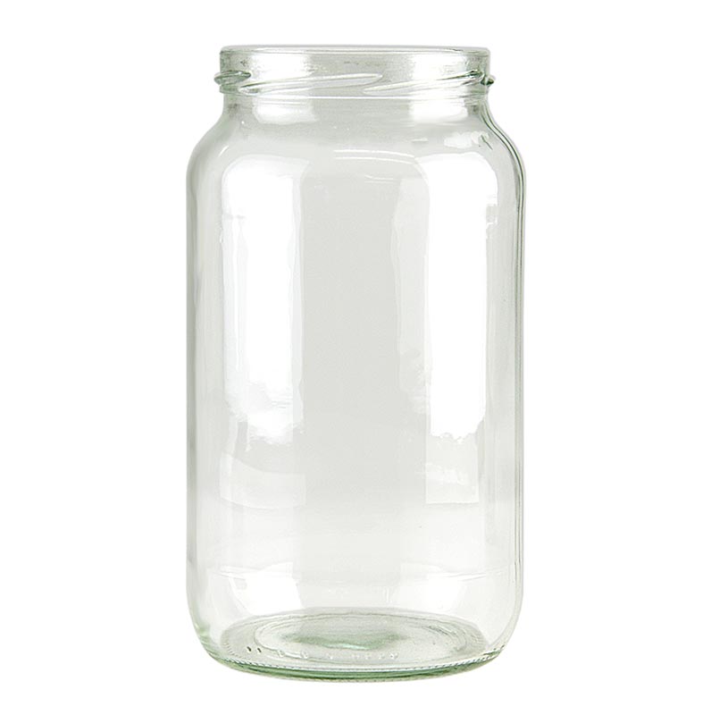 Glas, rund, 1062 ml, ø 82mm Mündung, ohne Deckel, 1 St