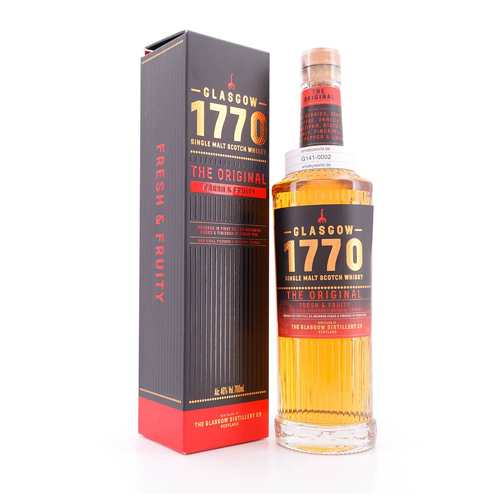 Glasgow Distillery 1770 Glasgow Single Malt The 0,70 L/ 46.0% vol Glasgow Distillery 1770 Glasgow Single Malt The 0,70 L/ 46.0% vol