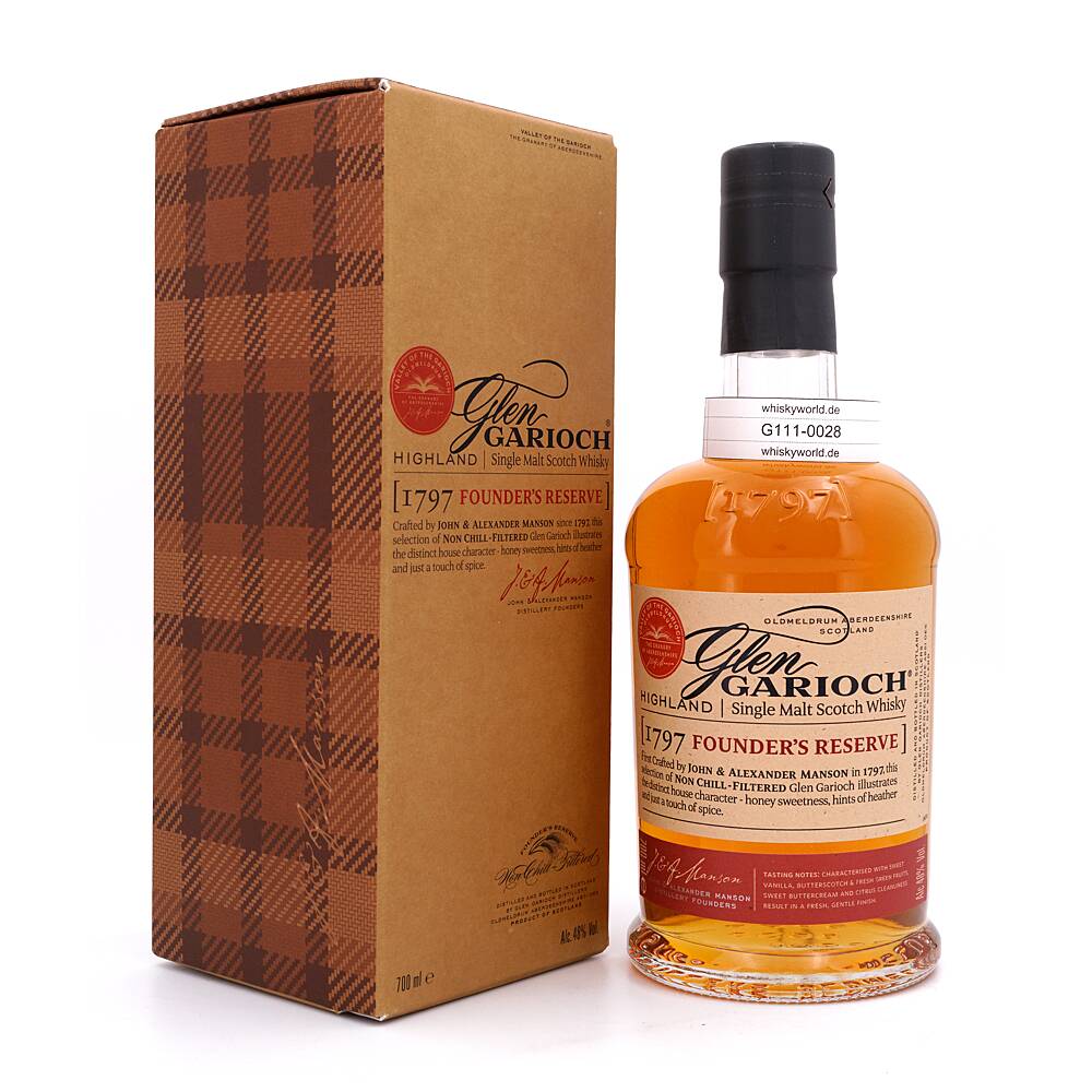 Glen Garioch Founders Reserve 0,70 L/ 48.0% vol Glen Garioch Founders Reserve 0,70 L/ 48.0% vol