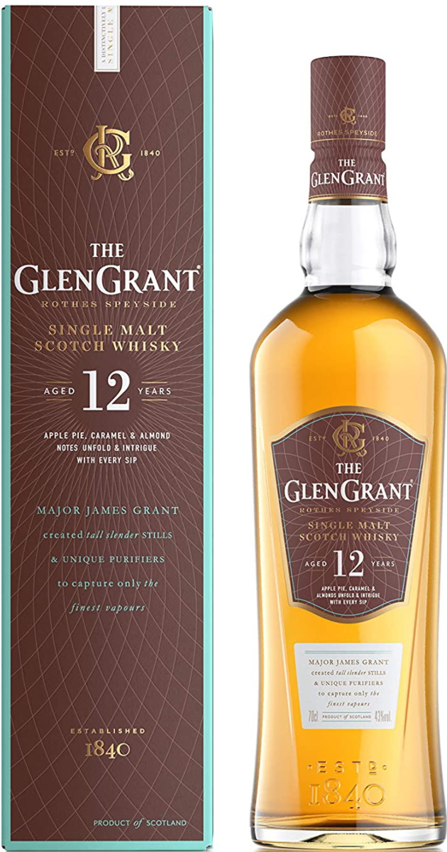 Glen Grant Whisky 12 Jahre 43% 0,7L Glen Grant Whisky 12 Jahre 43% 0,7L