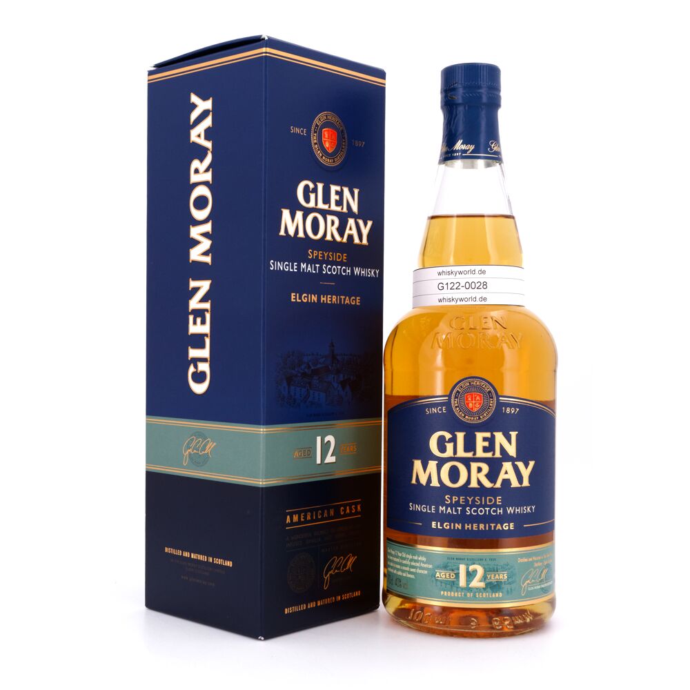 Glen Moray 12 Jahre 0,70 L/ 40.0% vol