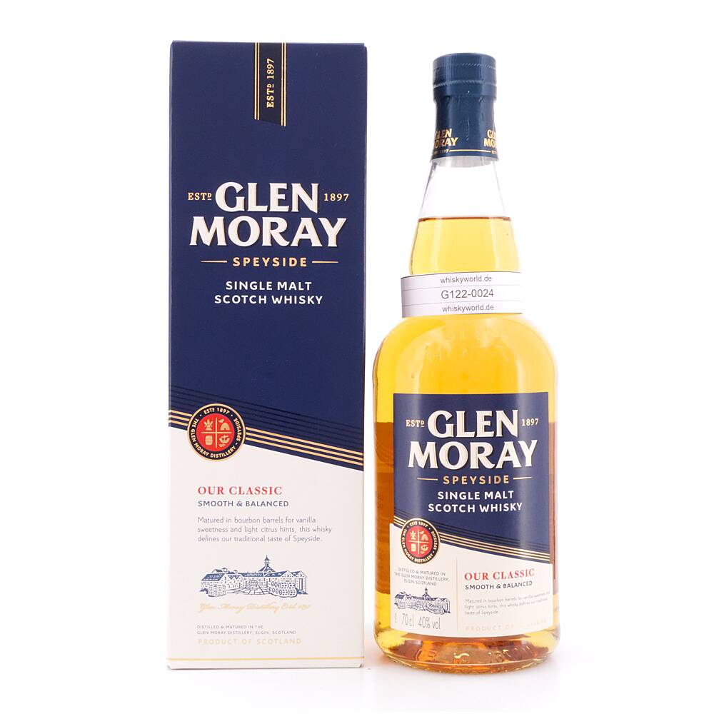 Glen Moray Classic Elgin Our Classic 0,70 L/ 40.0% vol Glen Moray Classic Elgin Our Classic 0,70 L/ 40.0% vol