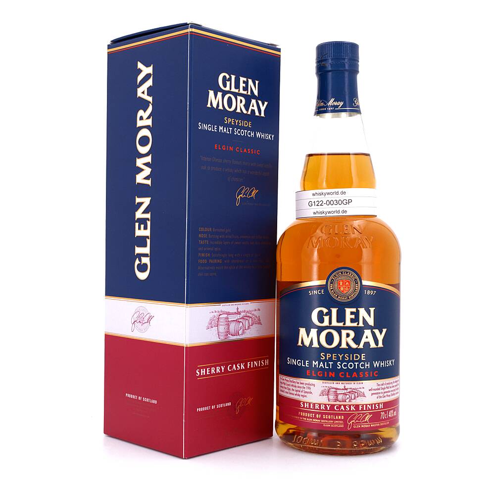 Glen Moray Sherry Cask Finish 0,70 L/ 40.0% vol