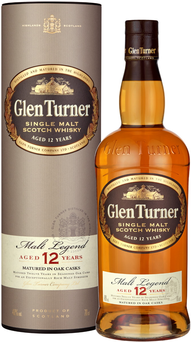 Glen Turner Single Malt Master Reserve 12 Jahre 0,7L