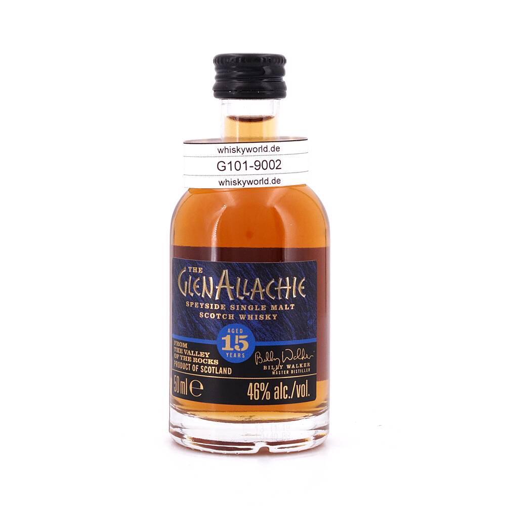 GlenAllachie 15 Jahre Miniatur 0,050 L/ 46.0% vol GlenAllachie 15 Jahre Miniatur 0,050 L/ 46.0% vol