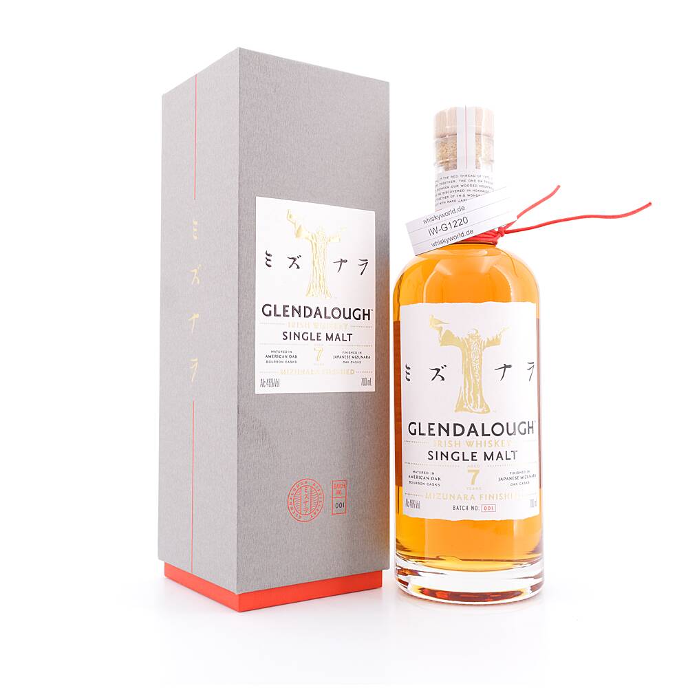 Glendalough 7 Jahre Single Malt Mizunara Oak Cask 0,70 L/ 46.0% vol Glendalough 7 Jahre Single Malt Mizunara Oak Cask 0,70 L/ 46.0% vol