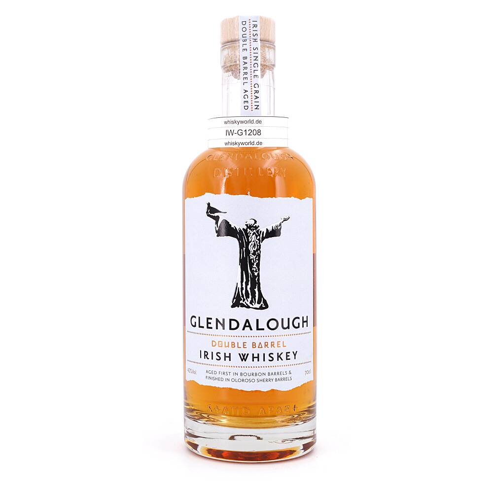 Glendalough Double Barrel Single Grain Irish Whiskey 0,70 L/ 42.0% vol Glendalough Double Barrel Single Grain Irish Whiskey 0,70 L/ 42.0% vol