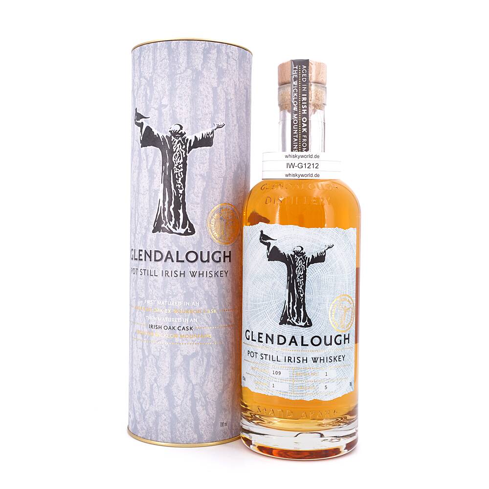 Glendalough Pot Still Irish Oak 0,70 L/ 43.0% vol Glendalough Pot Still Irish Oak 0,70 L/ 43.0% vol