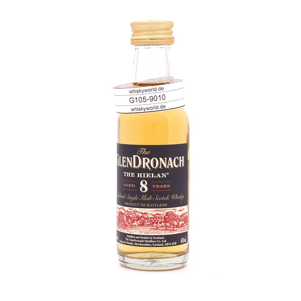 Glendronach The Hielan 8 Jahre Miniatur 0,050 L/ 46.0% vol Glendronach The Hielan 8 Jahre Miniatur 0,050 L/ 46.0% vol