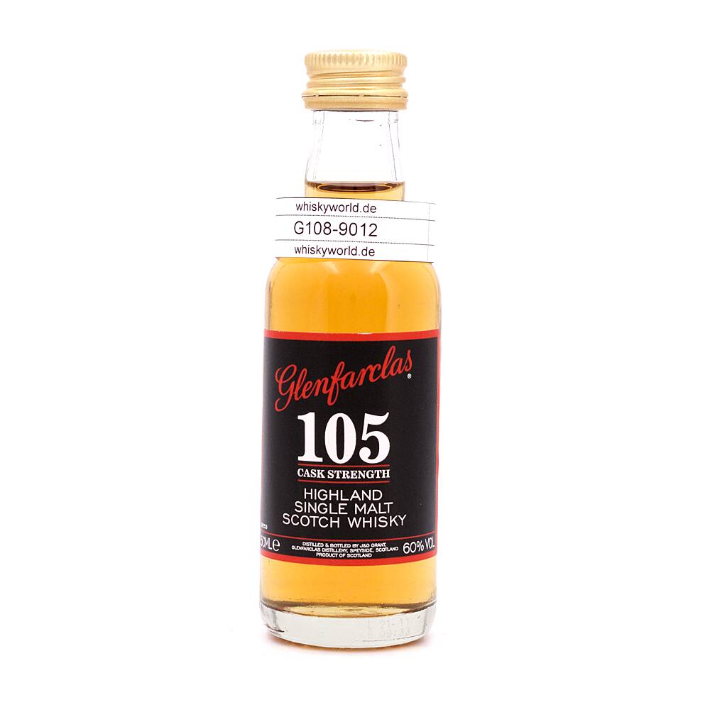 Glenfarclas 105 Cask strength Miniatur 0,050 L/ 60.0% vol Glenfarclas 105 Cask strength Miniatur 0,050 L/ 60.0% vol