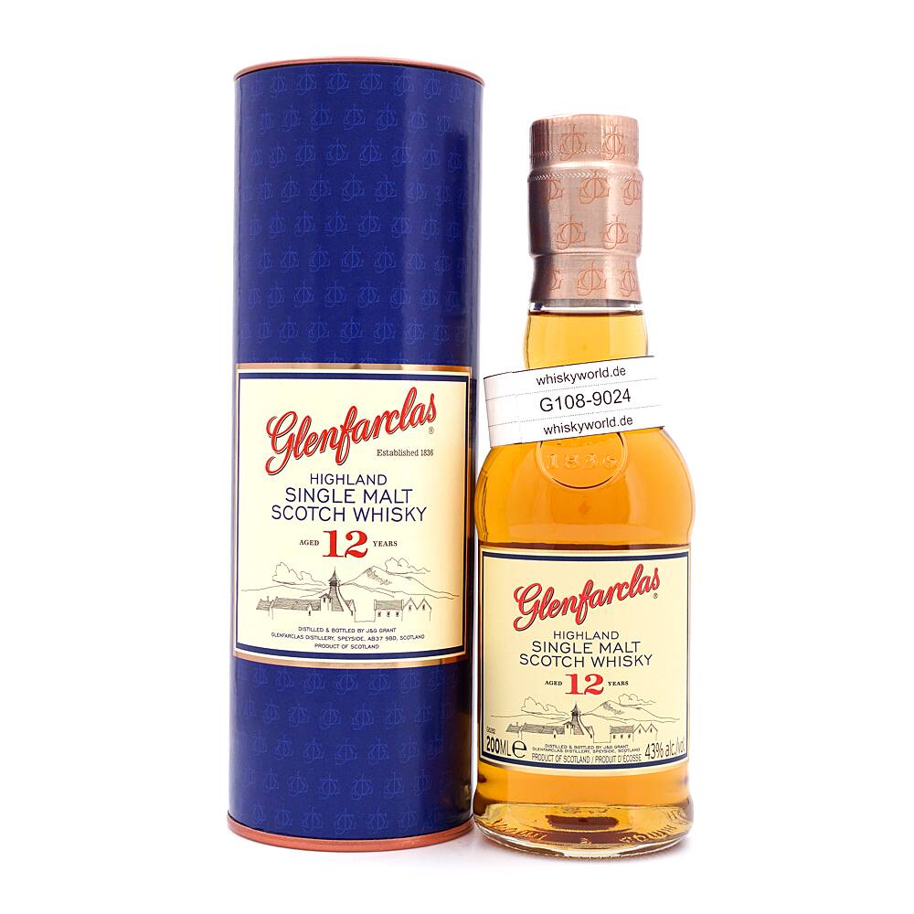 Glenfarclas 12 Jahre Midi 0,20 L/ 43.0% vol Glenfarclas 12 Jahre Midi 0,20 L/ 43.0% vol