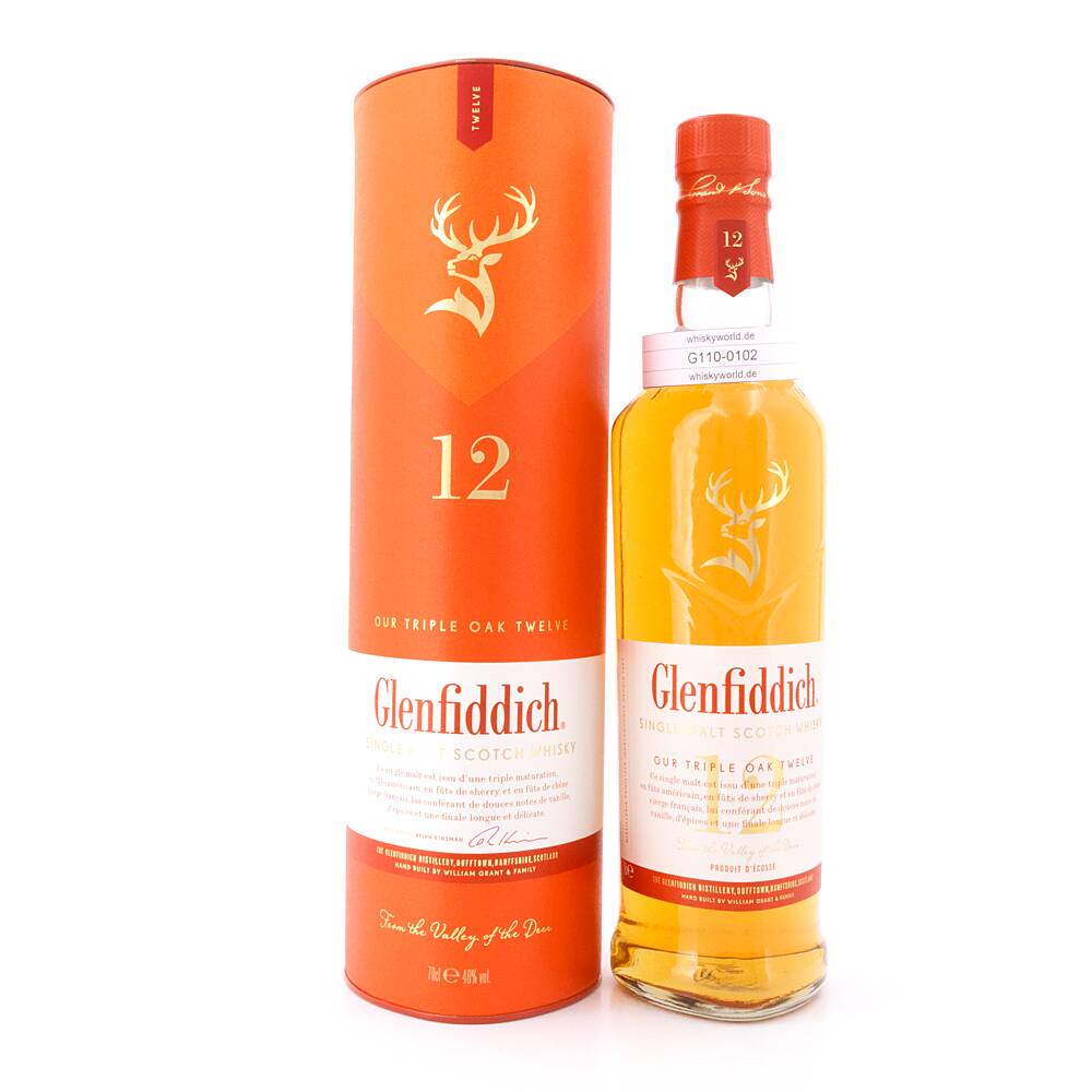 Glenfiddich 12 Jahre Triple Oak Twelve 0,70 L/ 40.0% vol