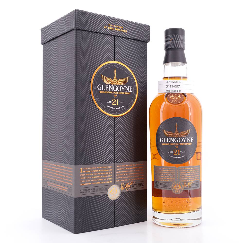 Glengoyne 21 Jahre Sherry matured 0,70 L/ 43.0% vol Glengoyne 21 Jahre Sherry matured 0,70 L/ 43.0% vol