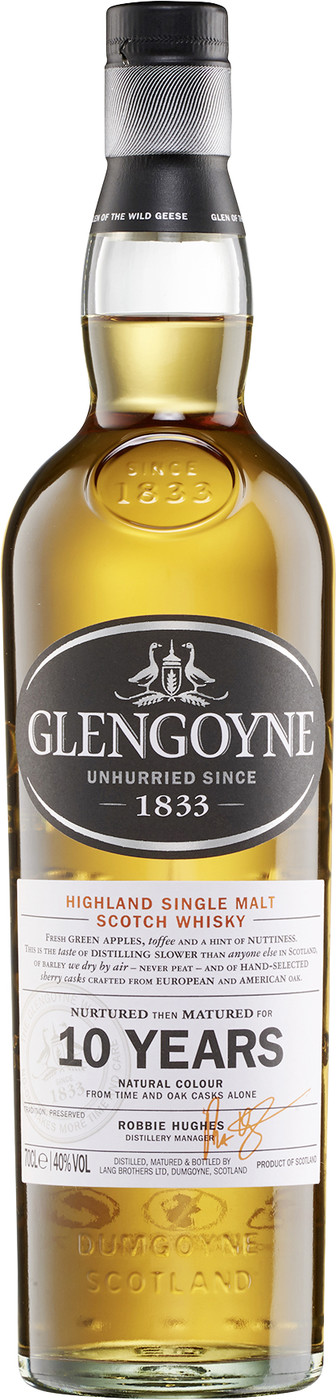 Glengoyne Whisky 10 Jahre 40% 0,7L Glengoyne Whisky 10 Jahre 40% 0,7L
