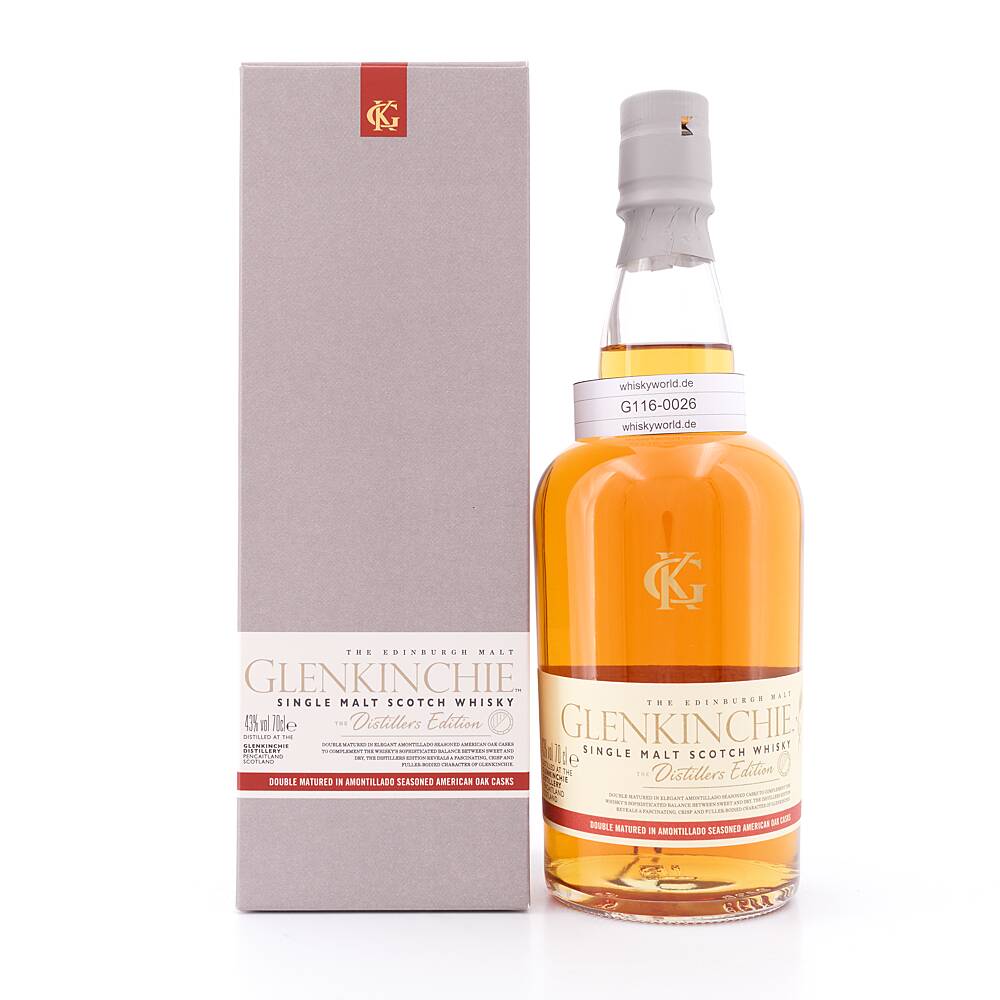 Glenkinchie Distillers Edition Amontillado Cask Wood 0,70 L/ 43.0% vol Glenkinchie Distillers Edition Amontillado Cask Wood 0,70 L/ 43.0% vol