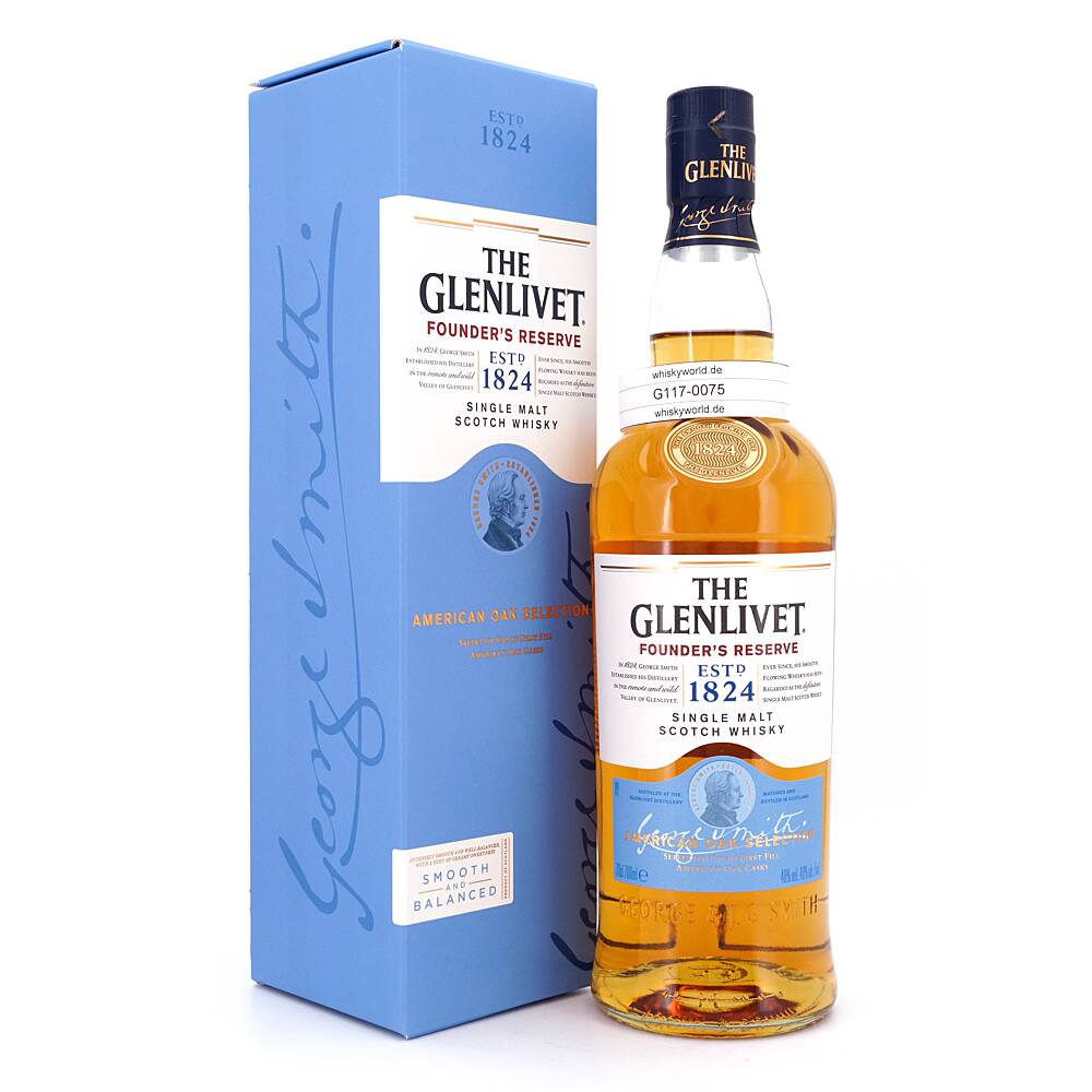 Glenlivet Founders Reserve 0,70 L/ 40.0% vol Glenlivet Founders Reserve 0,70 L/ 40.0% vol