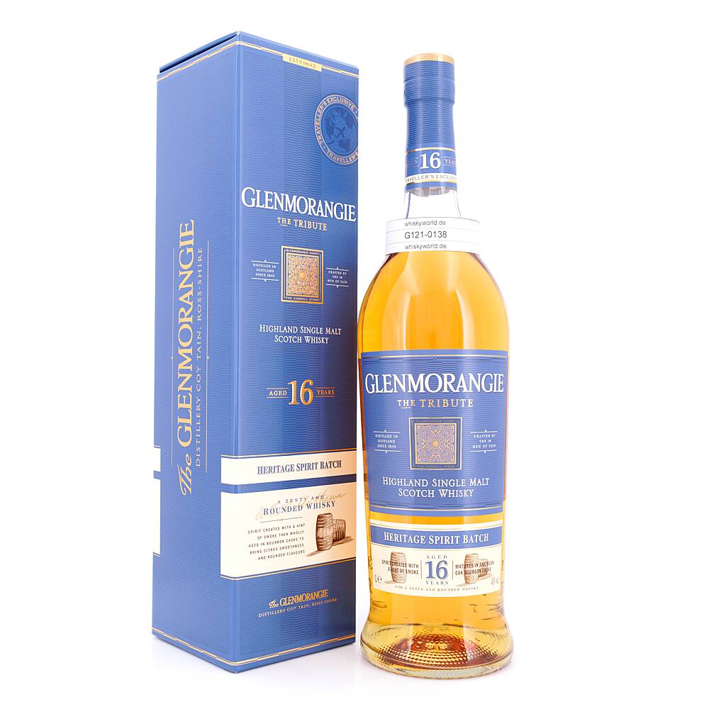 Glenmorangie 16 Jahre Tribute Literflasche 1 L/ 43.0% vol Glenmorangie 16 Jahre Tribute Literflasche 1 L/ 43.0% vol