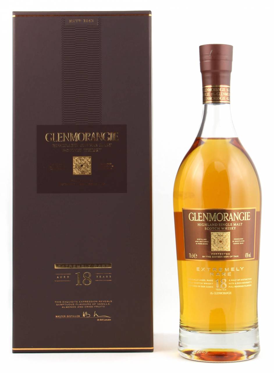Glenmorangie 18 Jahre Single Malt Highland Scotch Whiskey 0,7 Liter