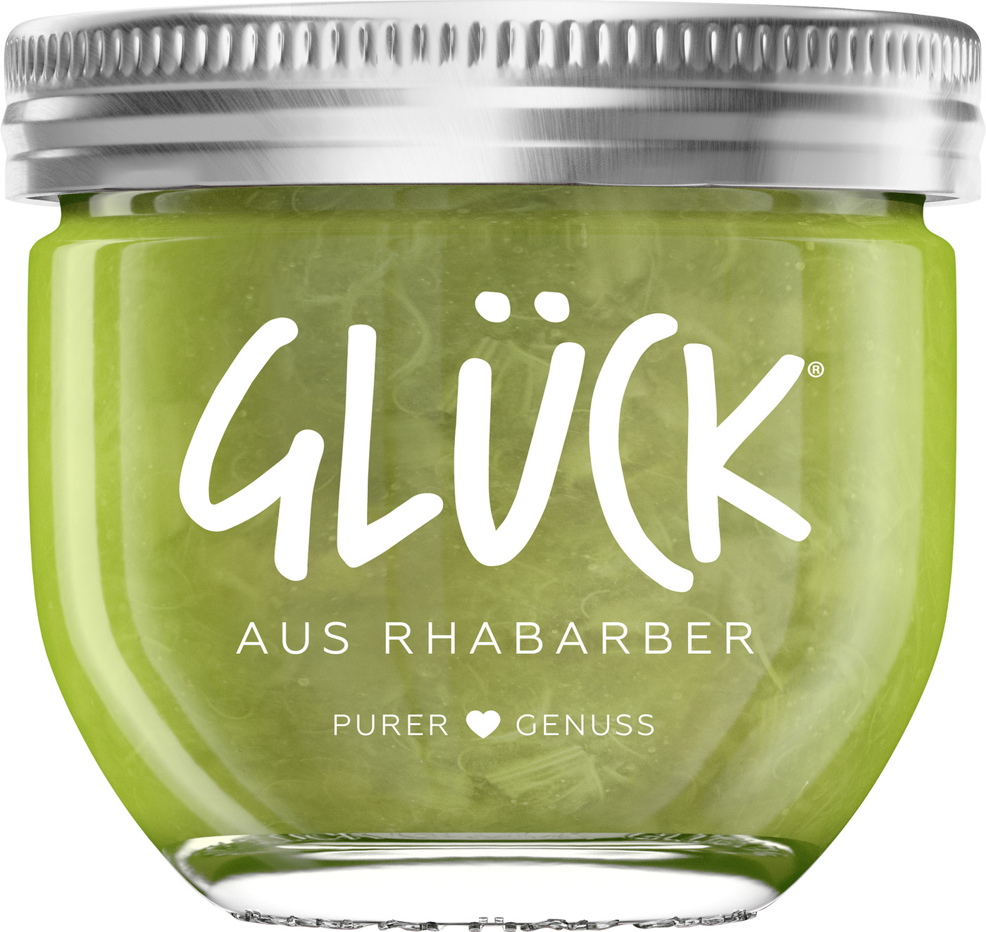 Glück Fruchtaufstrich Rhabarber 230G