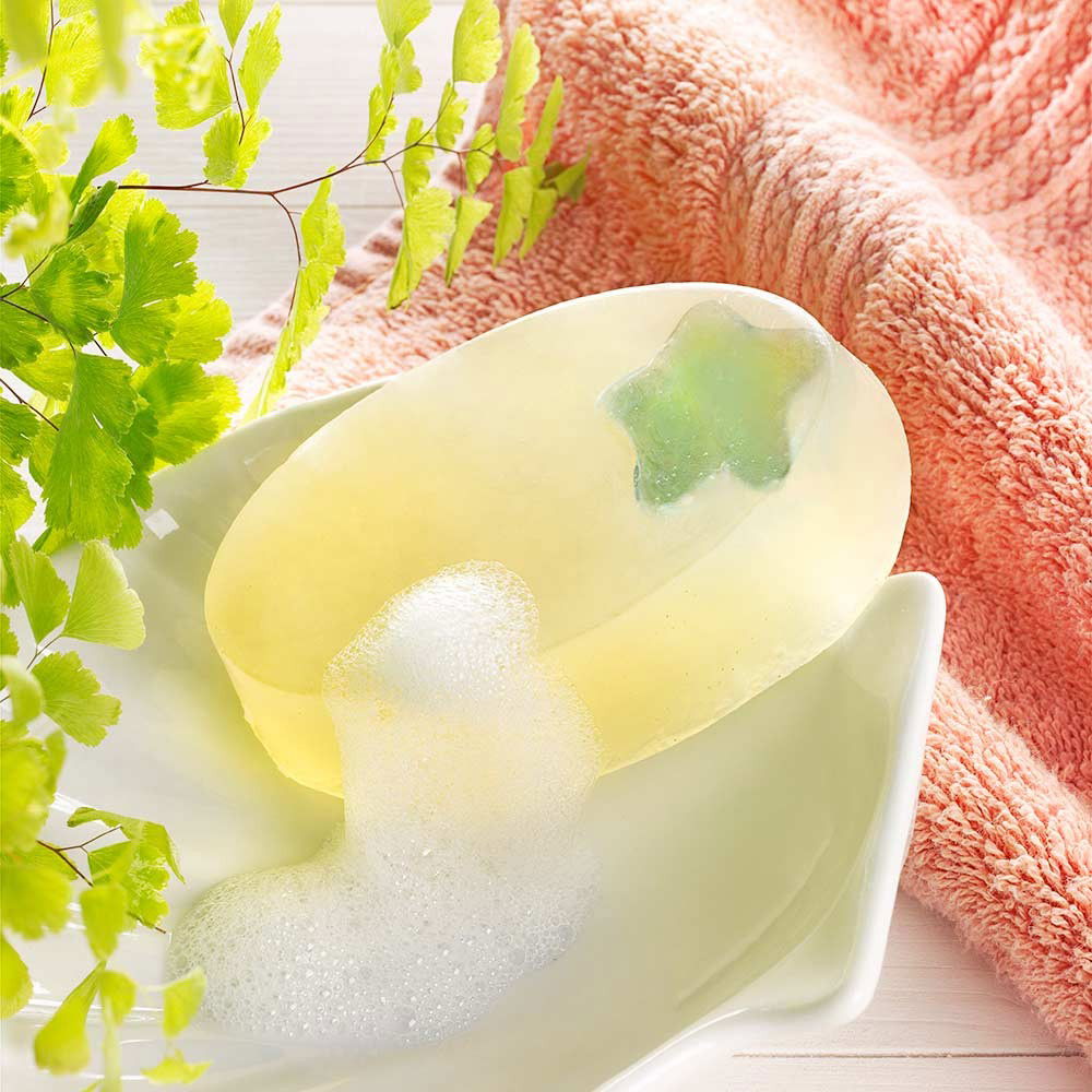 Glücks Seife mit Glücksstern von Inselseifen