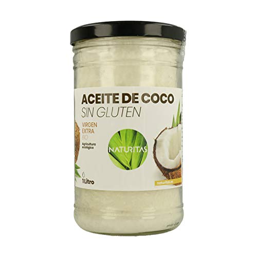 Glutenfreies Bio-Kokosöl 1 L. Öl von Naturitas