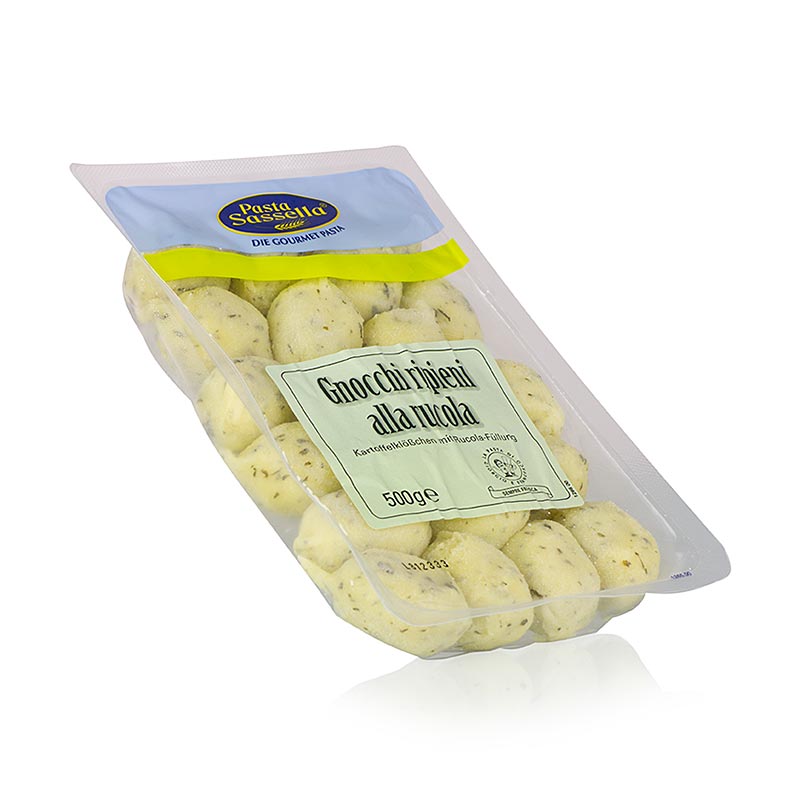 Gnocchi alla Rucola, mit Ricotta-Rucolafüllung  Sassella, 500 g