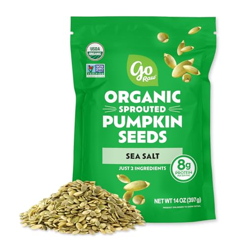 GoRaw - Sprouted Pumpkin Seeds - 1 Pound Bags GoRaw - Sprouted Pumpkin Seeds - 1 Pound Bags von Go Raw