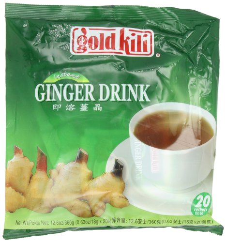 Gold Kili All Natural Instant Caffeine-free Ginger Drink, 20-Count Bags (Pack of 3) by Gold Kili [Foods] von Gold Kili
