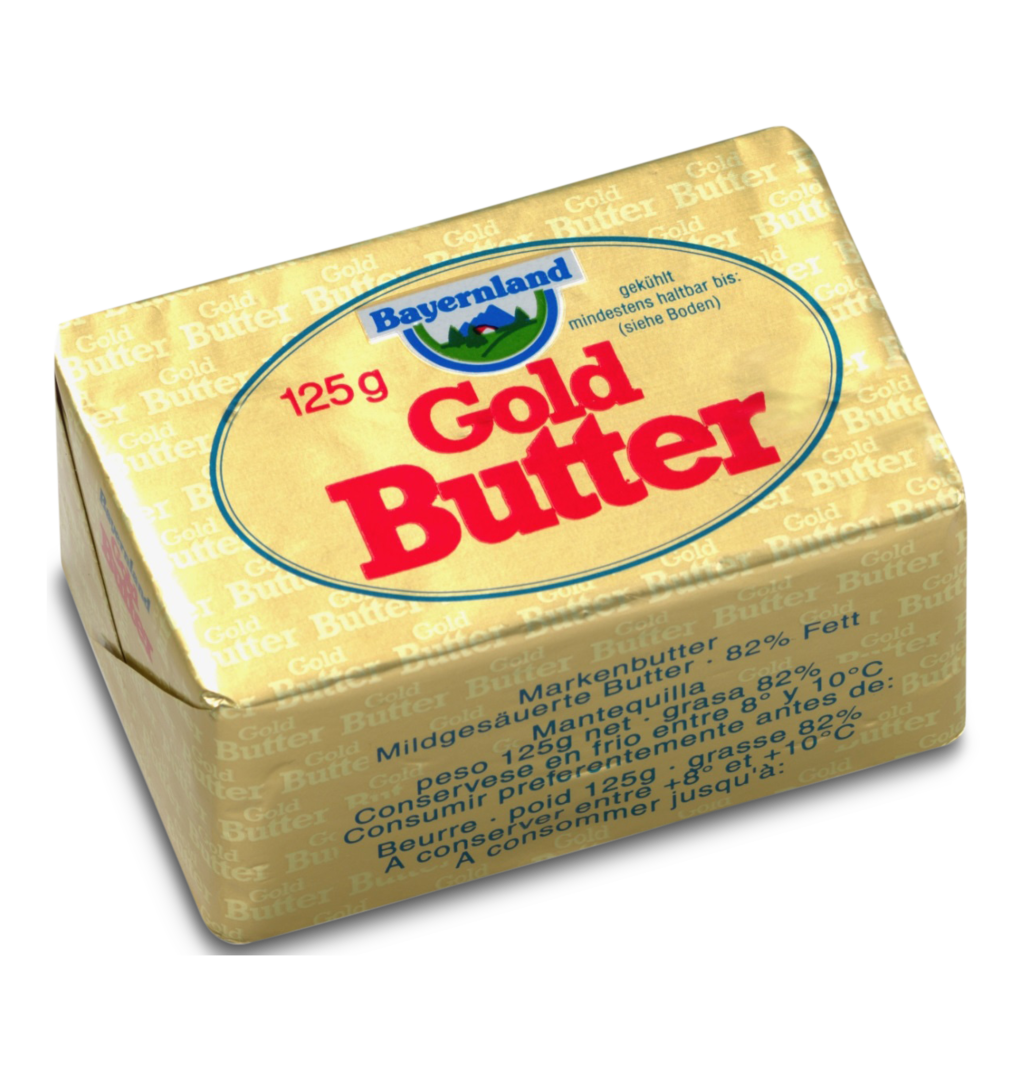 Goldbutter Bayernland mildgesäuert 82% Fett Goldbutter Bayernland mildgesäuert 82% Fett von Bayernland eG