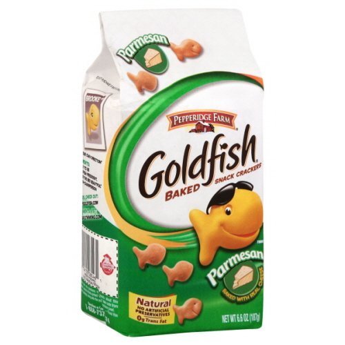 Goldfish Baked Snack Crackers, Parmesan, 6.6 Oz. (Pack of 6) by wgmns