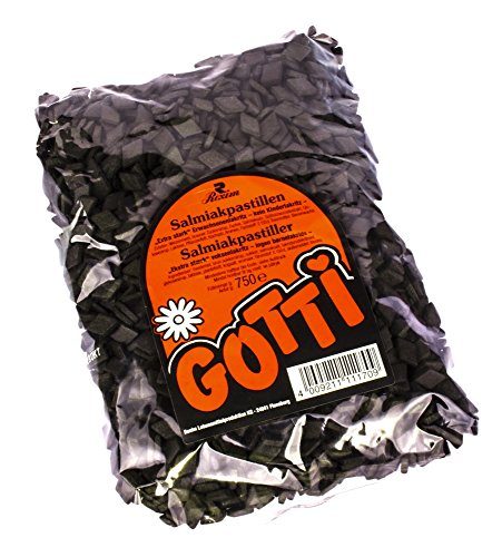 Gotti Salmiakpastillen 750g