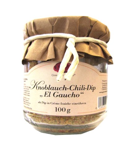 Gourmet Berner, Knoblauch-Chili-Dip "El Gaucho" im 100g Glas von Gourmet Berner