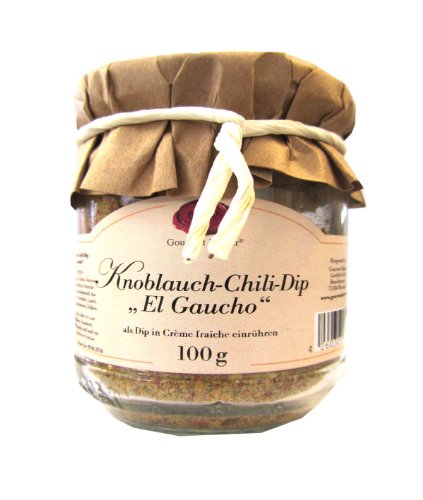 Gourmet Berner, Knoblauch-Chili-Dip "El Gaucho" im 100g Glas von Jlwiy