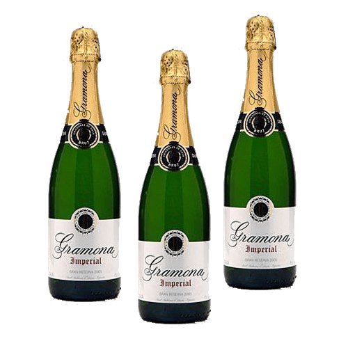 Gramona Brut Imperial Gran Reserva - Schaumwein- 3 Flaschen von Gramona