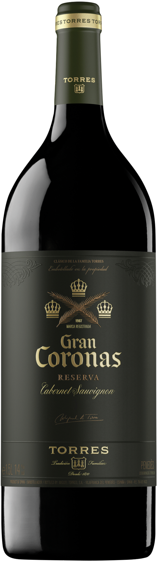 Gran Coronas Cabernet Sauvignon Magnum - 2018