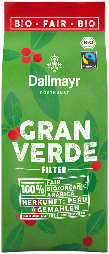 Gran Verde gemahlen 220g Bio von Alois Dallmayr Kaffee OHG