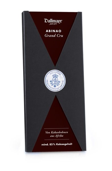 "Grand Cru Abinao 85%" Edelbitterschokolade Dallmayr von Dallmayr Pralinenmanufaktur