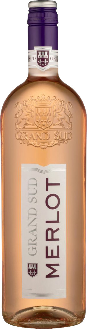 Grand Sud Grand Sud Merlot Rosé trocken 1L Grand Sud Grand Sud Merlot Rosé trocken 1L