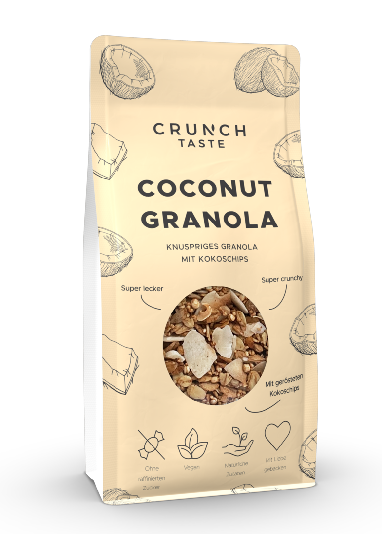 Granola mit Kokoschips Granola mit Kokoschips von Crunchtaste GmbH