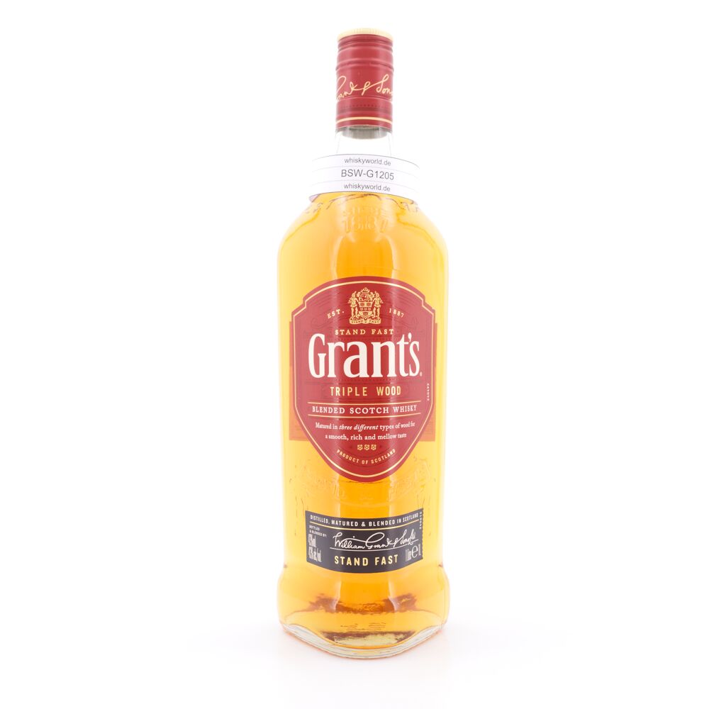 Grant's Triple Wood Literflasche 1 L/ 43.0% vol