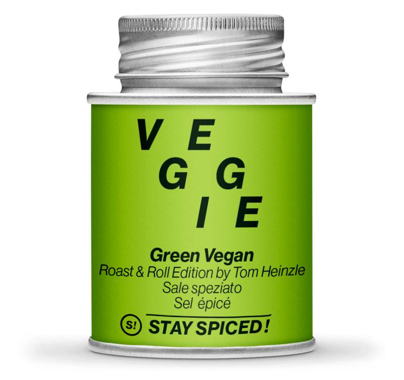 Green Vegan Gewürzsalz, 170ml Schraubdose