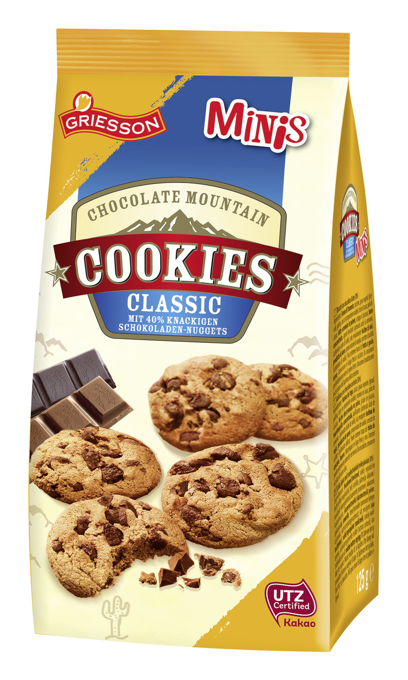 Griesson Cookies Minis 125G Griesson Cookies Minis 125G