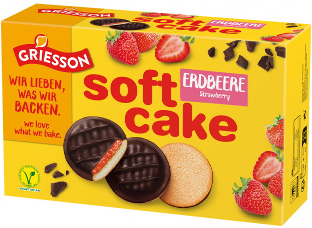 Griesson Soft Cake Erdbeere 300G