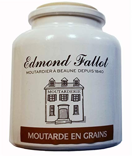 Edmond Fallot Whole Grain Mustard Crock With Cork Stopper, Moutarde en Grains - Edmond Fallot - 500g Crock Edmond Fallot Whole Grain Mustard Crock With Cork Stopper, Moutarde en Grains - Edmond Fallot - 500g Crock von MEILAN