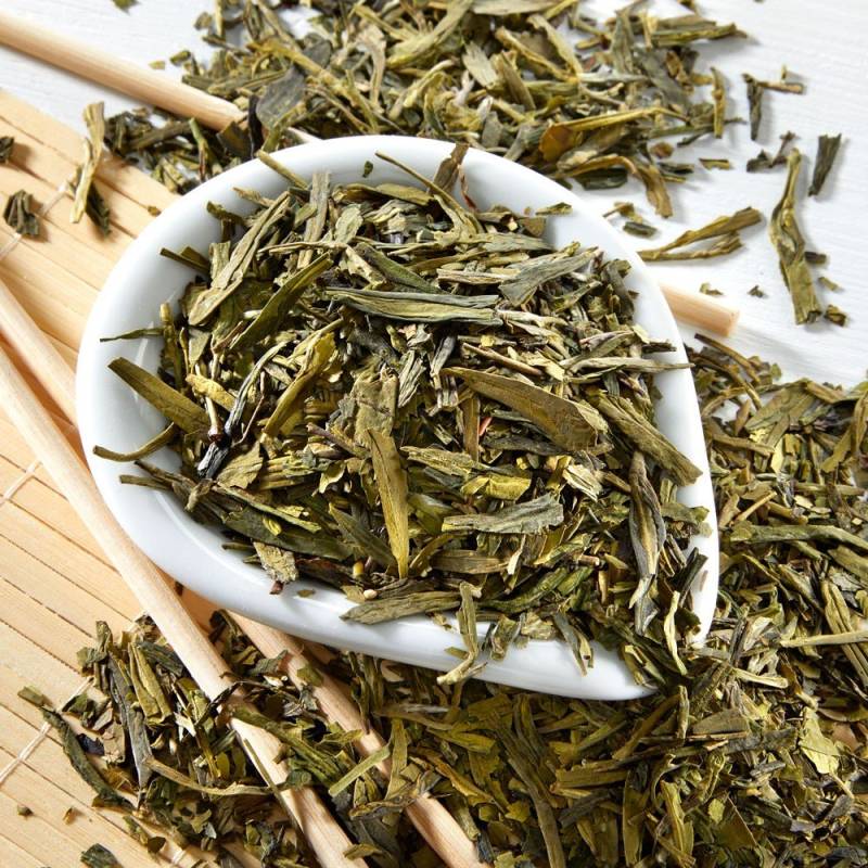 Schrader Grüner Tee China Lung Ching Bio - Die Drachenquelle von Schrader