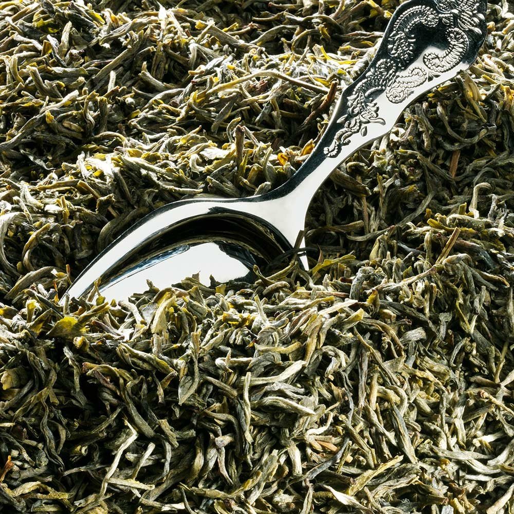 Schrader Grüner Tee China Yunnan Grün Silvertips Bio von Schrader
