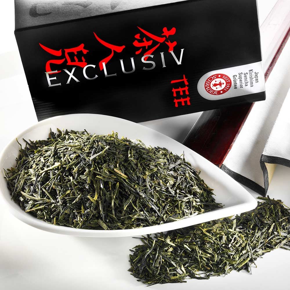 Schrader Grüner Tee Japan Kirishima Sencha Superior Bio von Schrader