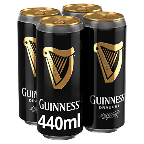 Guinness Irisches Bier, Draught - Stout (24 x 0,44l) inkl. 6,00€ Pfand EINWEG von Guinness