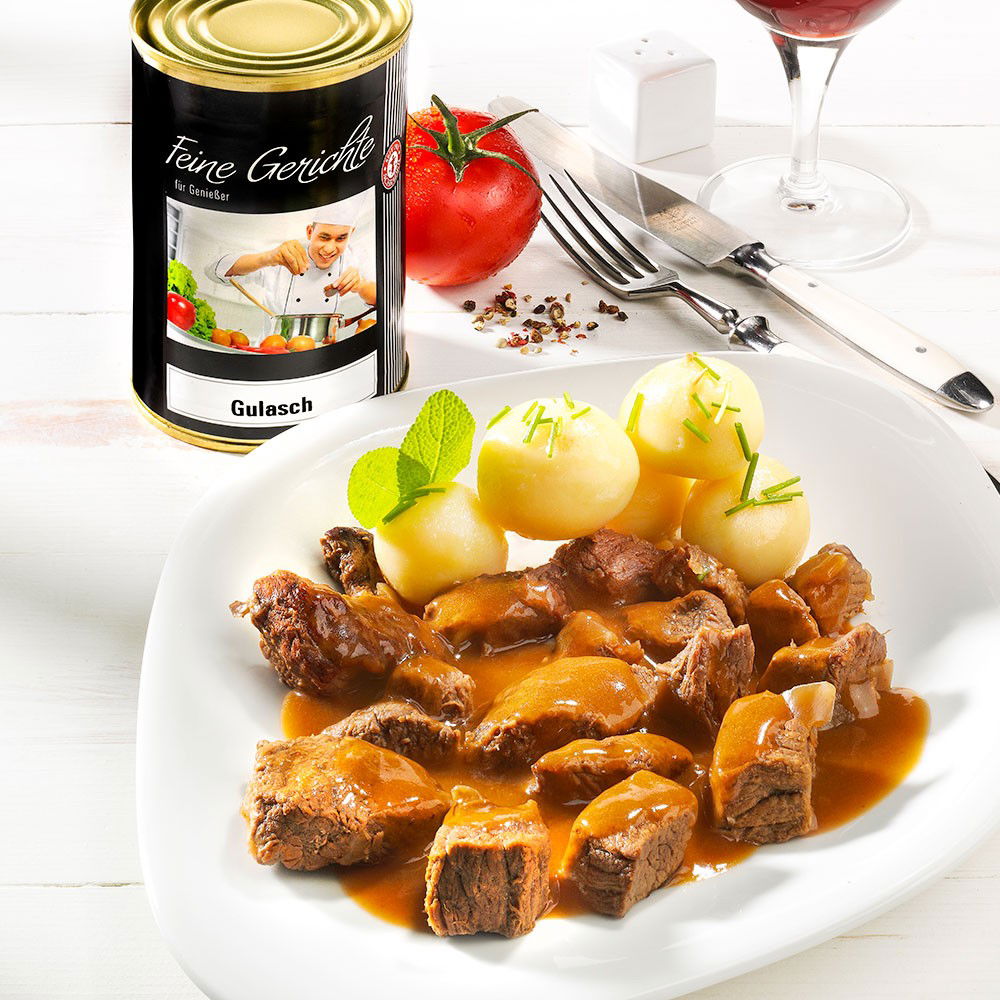 Schrader Gulasch vom Angus Rind Schrader Gulasch vom Angus Rind von Schrader